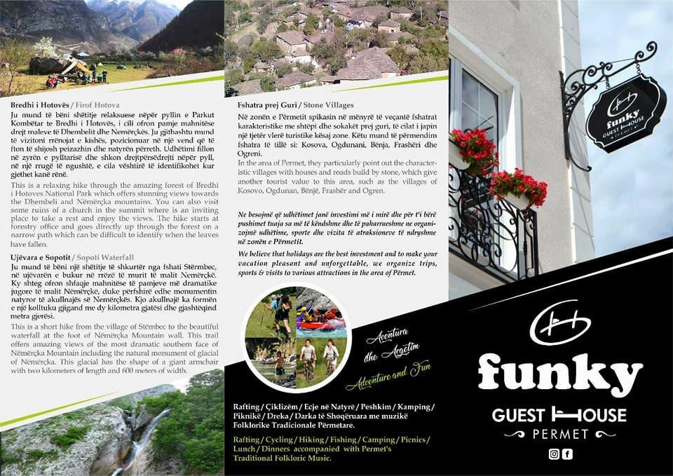 Funky Guest House&Adventures Përmet Exteriér fotografie